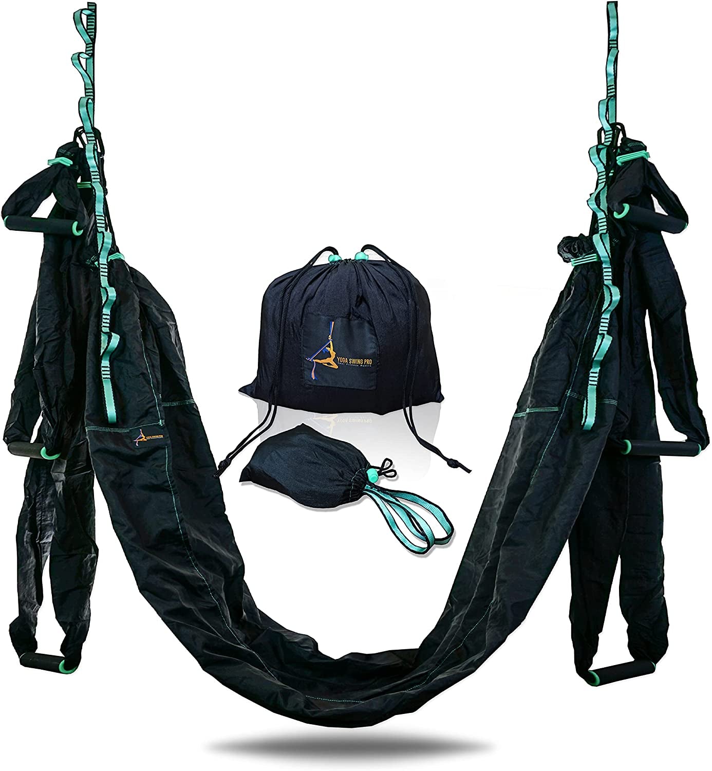 Transform Your Yoga Practice with the Premium Aerial Hammock Anti-Gravity Yoga Swing Kit - Perfect for Inversion Therapy and Relaxation!